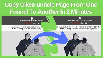 ClickFunnels Page Templates. Copy a Page/Funnel Step from one Funnel to Another Fast: 2019 Tutorial.