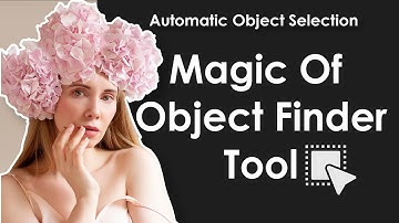 How To Use The Object Finder Tool In Photoshop, Making Selections Quickly! | Photoshop Tutorials