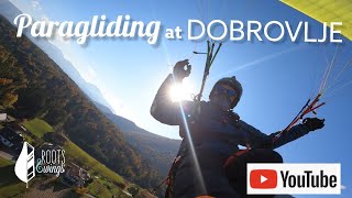 Paragliding at Dobrovlje / Braslovce