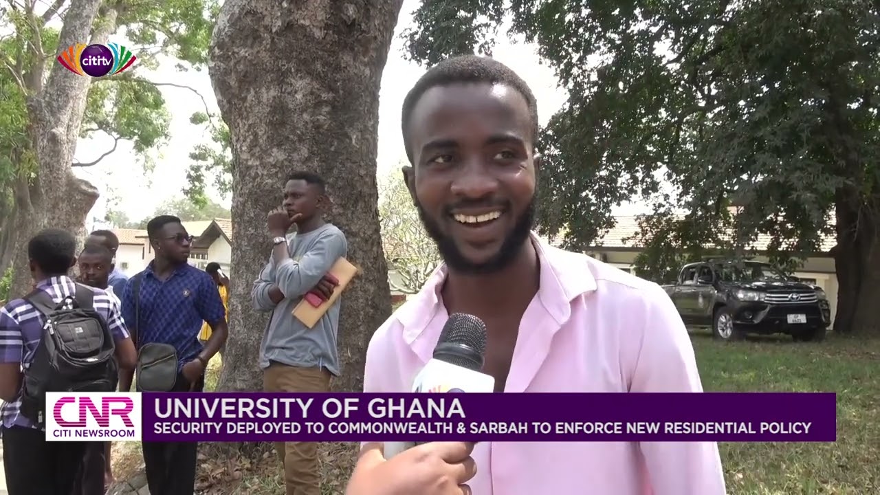 Heavy security at University of Ghana over new residential policy | Citi Newsroom