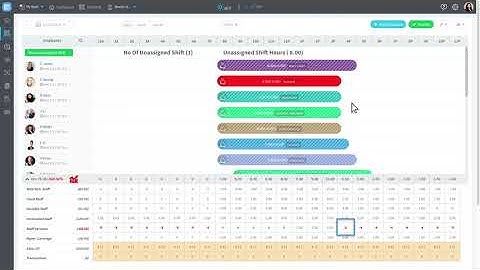 Zip Schedules - Forecast Labor Budget