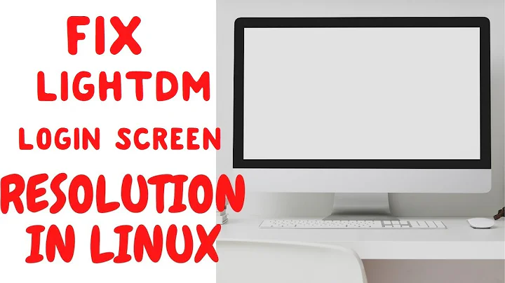Lightdm Wrong Login Screen Resolution Fix | Login Screen Resolution Fix Linux | XFCE LIGHTDM (HINDI)