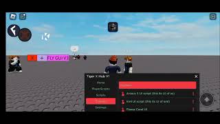 Roblox my New Script Hub Tiger X V1