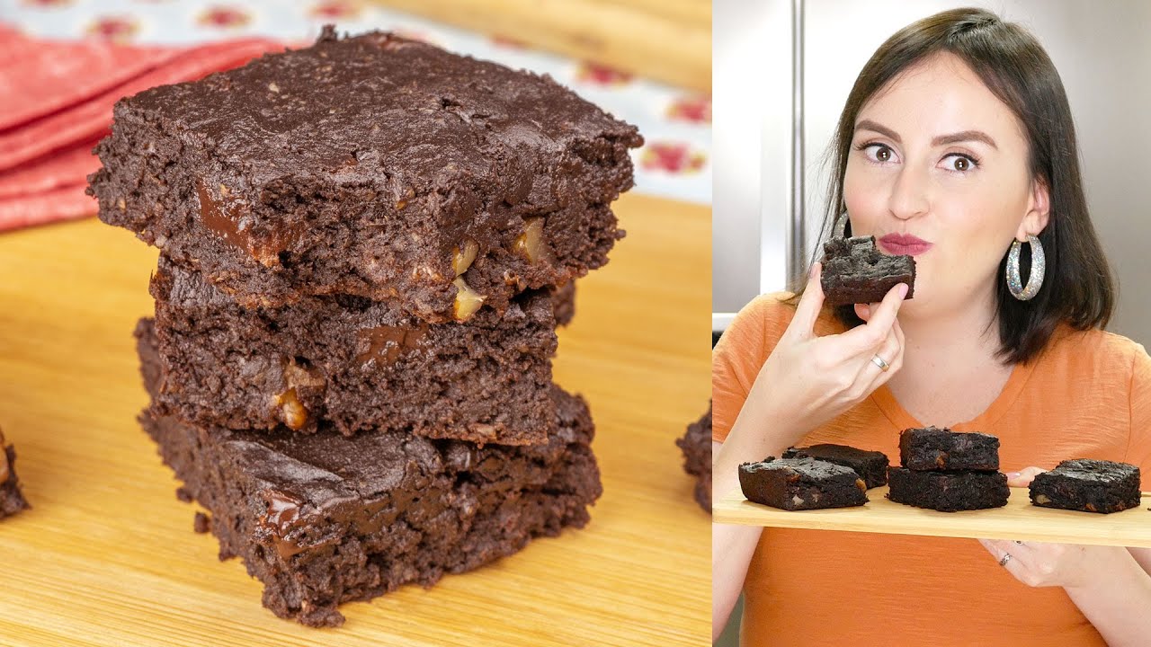 BROWNIE FIT SEM GLÚTEN E LACTOSE DE BATATA DOCE | Cook'n Enjoy 846