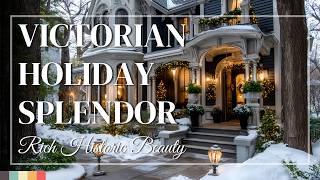 Old Money Victorian Noël Charm 🕯️ A Luxurious Christmas Atmosphere with Brilliant Detail