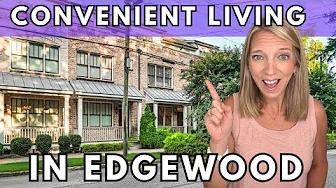Living in Edgewood Atlanta | Townhome Tour Near Target, MARTA & Local Eats