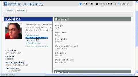 Delphi Forums Member Profiles