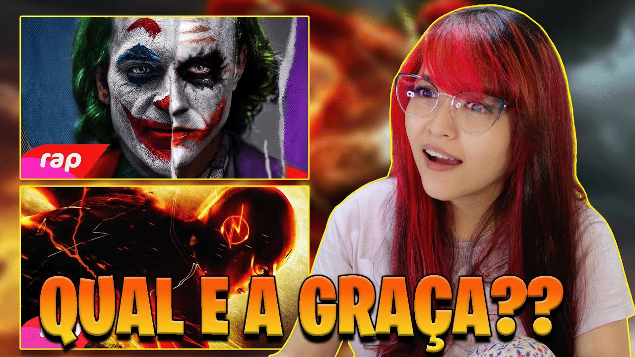 ATÉ ESSAS RELIQUIAS SOBRE A DC SÃO MUITO BOAS!! (Rap do Flash, e Rap do coringa 7 Minutoz)