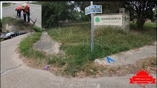 A Subscriber Reached Out To Us For Help With His OVERGROWN Neighborhood Entrance (helping community)