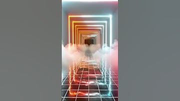 Neon Tunnel • deep house loop #deephouse #visualizer #housemusic