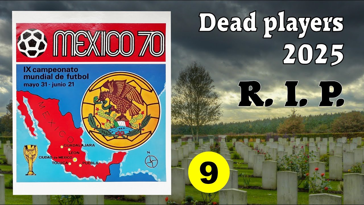 R.I.P. Dead football players in Panini Album 
