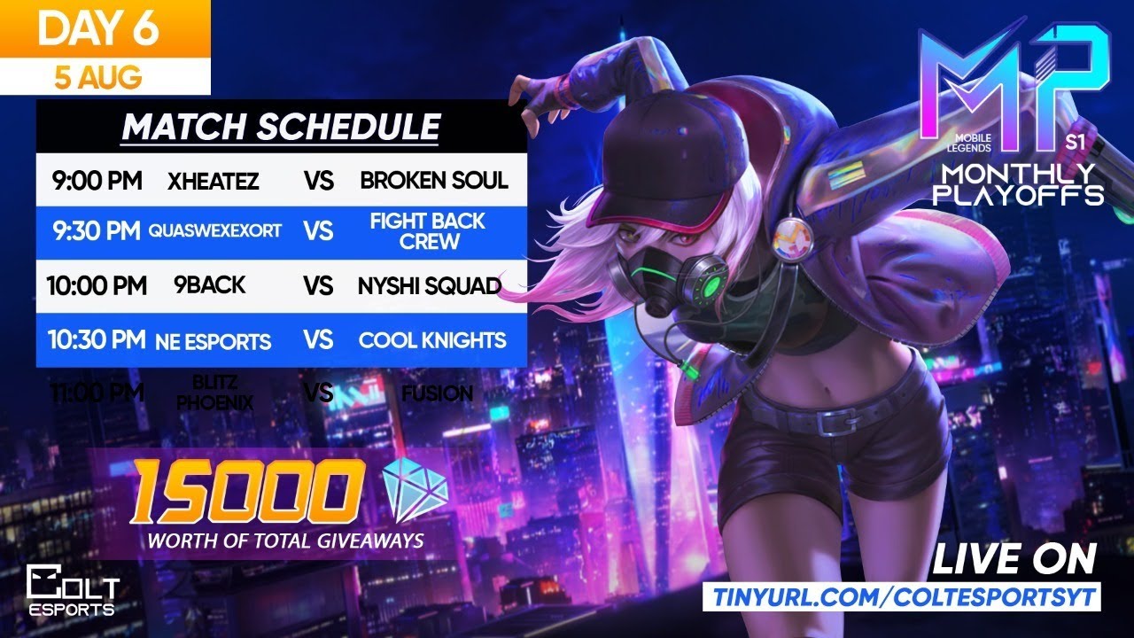 DAY 6 | Mobile Legends Monthly Playoffs S1 | Colt Esports Mobile Legends Tournament