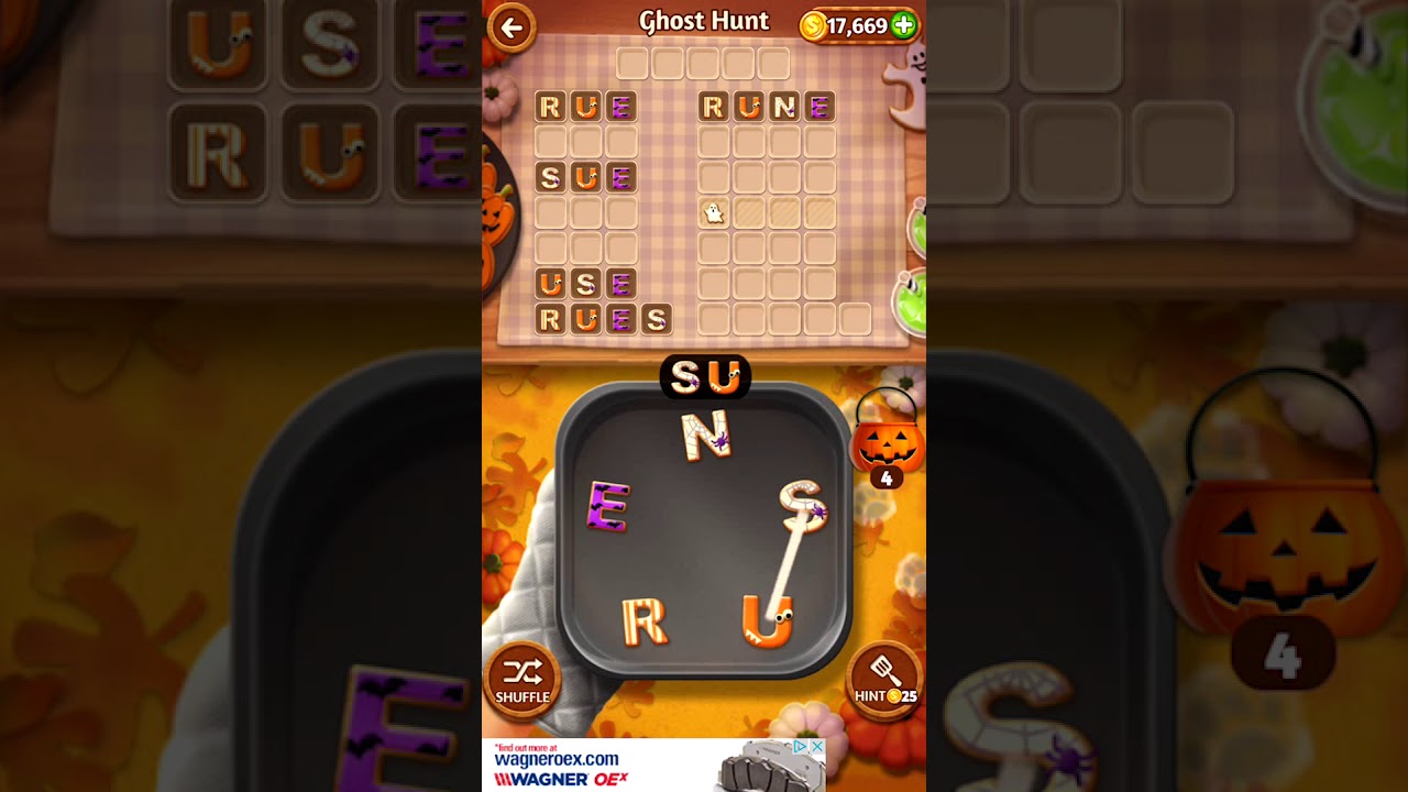 Word Cookies Ghost Hunt - Oct 31 | Word Cookies Answers