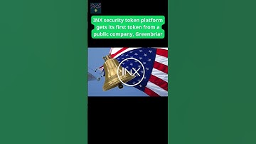 INX security token platform gets its first token from a public company, Greenbriar #bitcoin #crypto