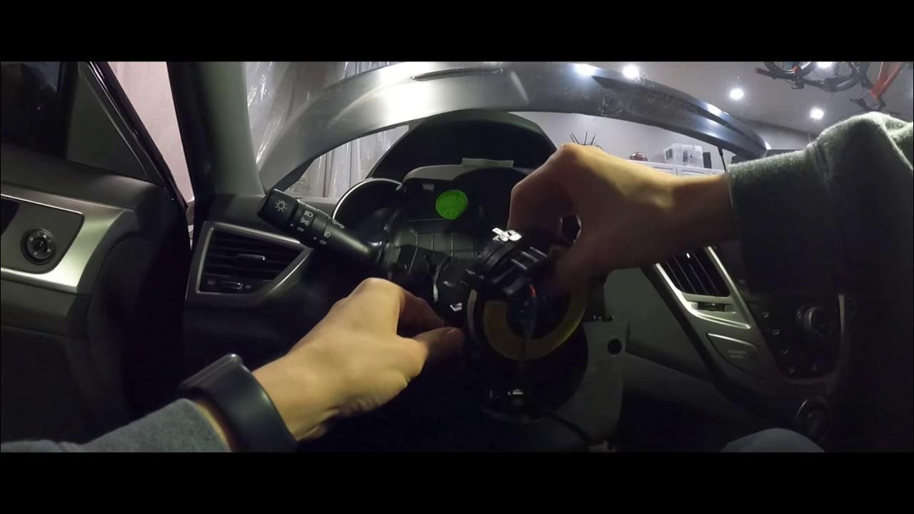 2013 Hyundai Veloster Clock Spring Replacement (Steering Wheel Buttons