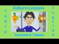 Learn Customs and Taboos about India | Cultural Awareness | A Lesson about Indian Culture
