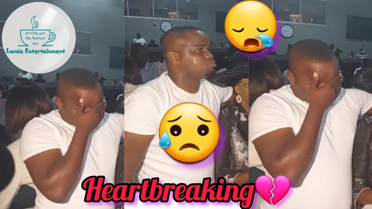Dj Sumbody's brother couldn't hold back his tears 😢 💔
