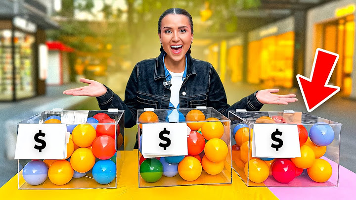 TE DOY DINERO SI ADIVINAS CUANTAS PELOTAS TENGO