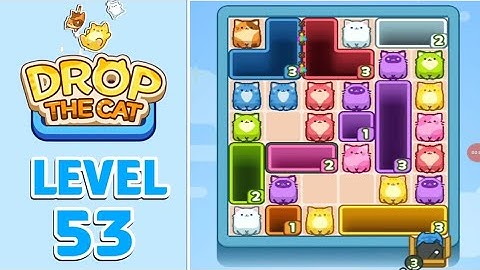 Drop The Cat Level 53 Walkthrough Solution