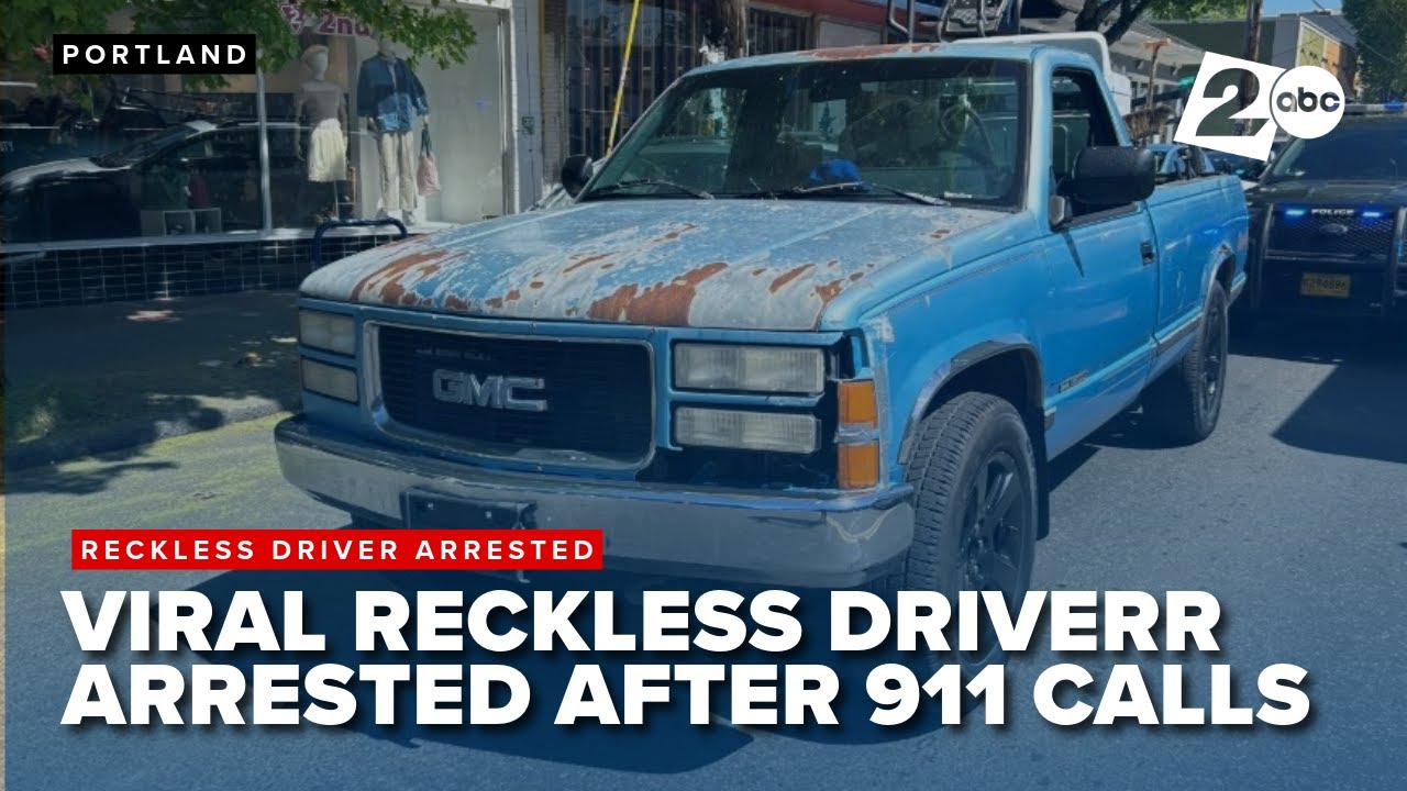 Reckless driver in viral clips arrested after crash by another reckless ...