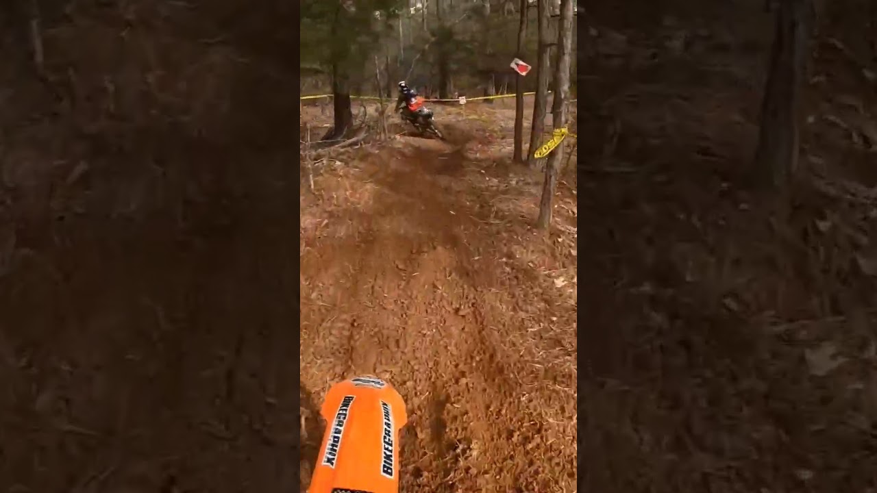 LYNDON SNODGRASS CHARGING INTO THE BIG BUCK GNCC WOODS 