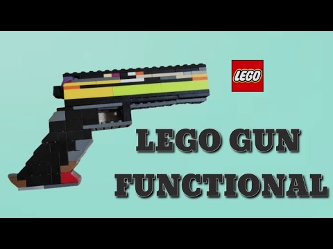 LEGO GUN / LEGO GUN FULLY FUNCTIONAL / LEGO BUILD