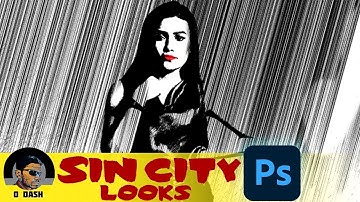 Sin CIty movie effect in Photoshop