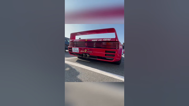 1000HP Testarossa Sound #shorts