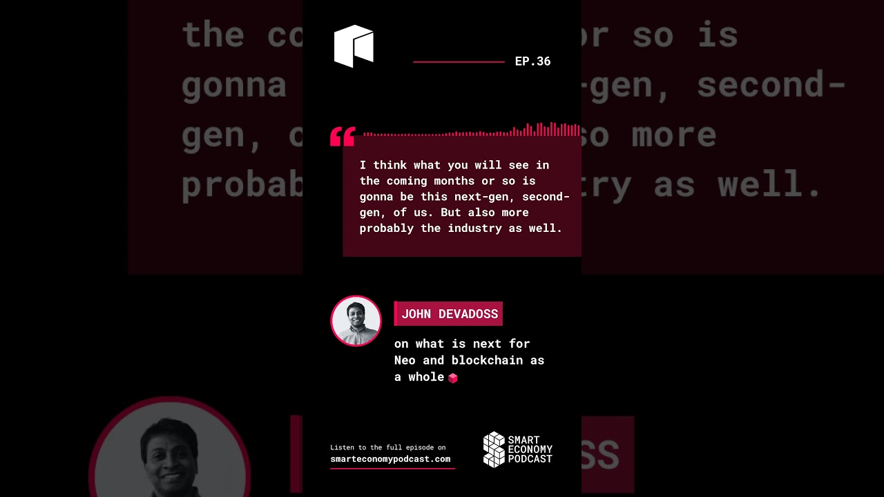 John deVadoss discusses what he thinks is next for Neo and the broader blockchain industry.