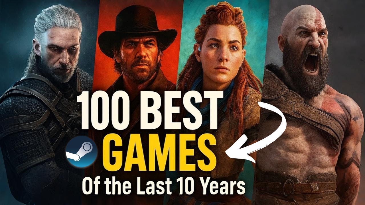 100 BEST PC Games of the Last 10 Years !! - YouTube