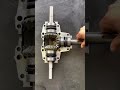 The internal assembly of a mechanical gearbox#technical #trending #video