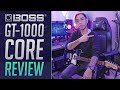 BOSS GT-1000 CORE Guitar Effects Processor - Review