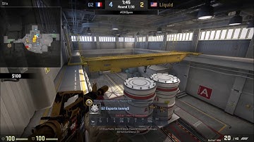 KennyS (G2)(32-14) vs Liquid / DreamHack Open Austin 2017 (April 30, 2017) CS GO POV