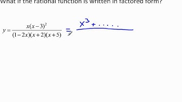 Rational End Behavior