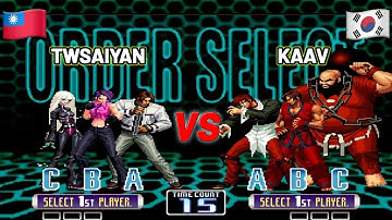 TWSaiyan vs Kaav | KOF 2002 | The King of Fighters  Reacción Highlight