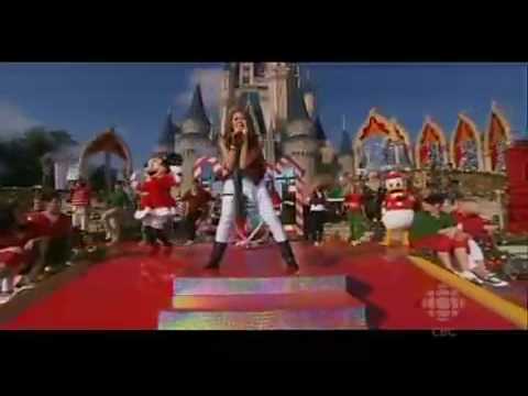 Miley Cyrus christmas parade