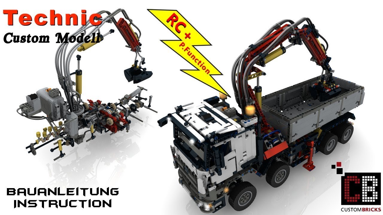 LEGO MOC Custom RC 42043 modification by CustomBricks.de | Rebrickable with LEGO