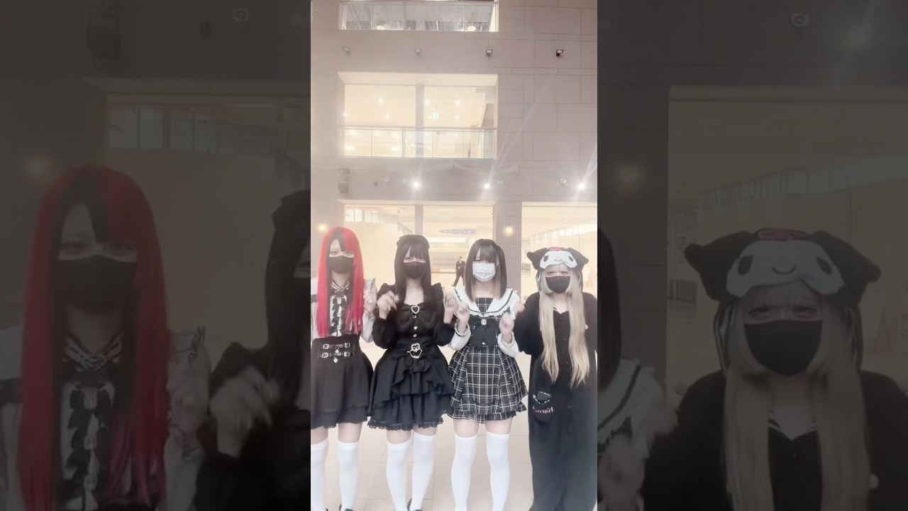 どの地雷系女子とニーハオにゃんする？　#shorts #トー横 #量産型 #地雷女 #地雷系 #コンカフェ #歌舞伎町
