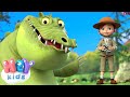 Krokodilsången 🐊 Krokodilen sång | Barnvisor på svenska - HeyKids Mp3 Song