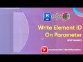 Write Element Id into the Element's parameter using Dynamo