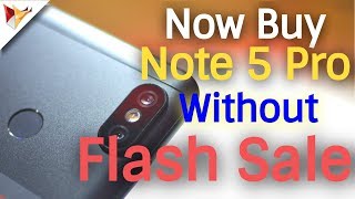 Buy Xiaomi Redmi Note 5 Pro without any Flash Sale | Data Dock