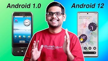 Evolution of Android - Past, Present & Future🔥