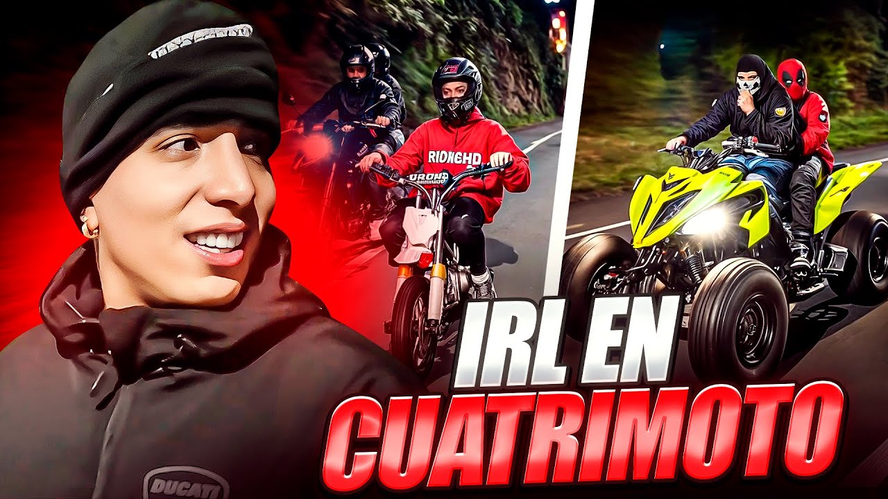 PARCHANDO EN CUATRIMOTO POR PALMAS 🔥 ME ACCIDENTO? | MR STIVEN