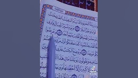 المال والبنون زينة الحياة الدنيا سورة الكهف بصوت الشيخ عامر الكاظمي