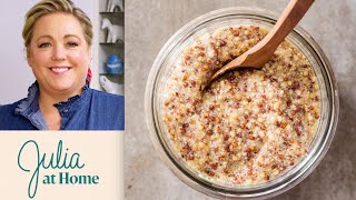 Easy Homemade Whole-Grain Mustard | Julia At Home