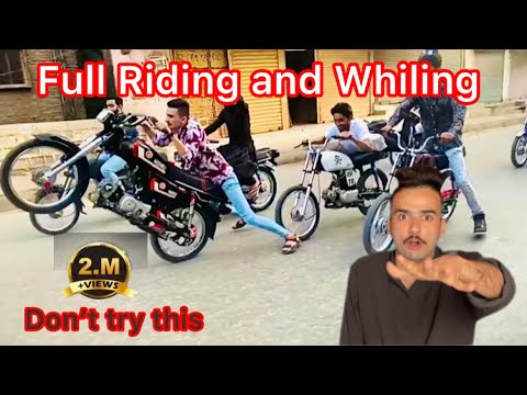 Full Manjan Riding and Whiling Pakistan ki rider Ali ziddi king Don’t ...