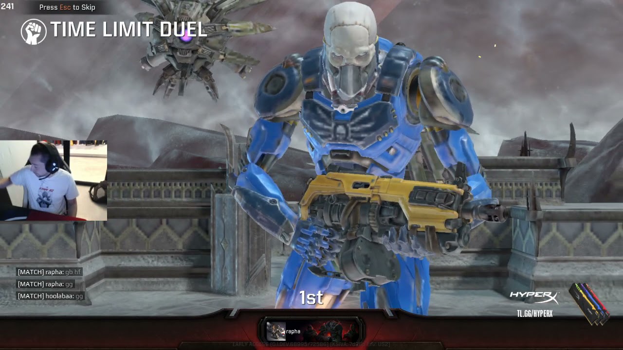 RAPHA vs CYPHER customs before myztro lan