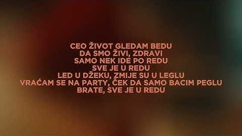 Rimski x Coby - Sve je u redu (Lyrics Video)