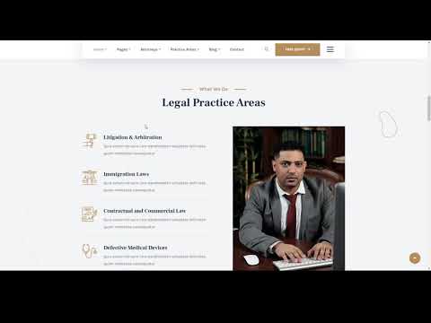Lawgne - HTML Template for Attorney and Lawyers lawyer adviser