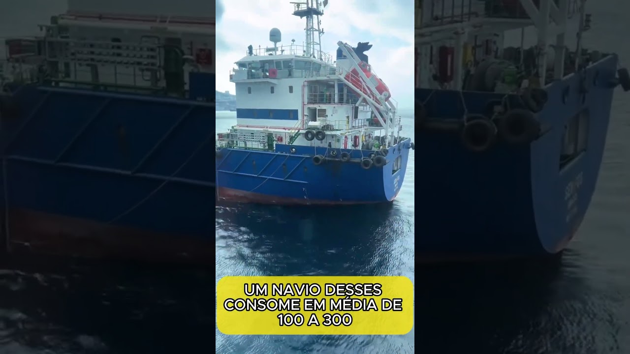 Quanto CUSTA abastecer um NAVIO cargueiro gigante?